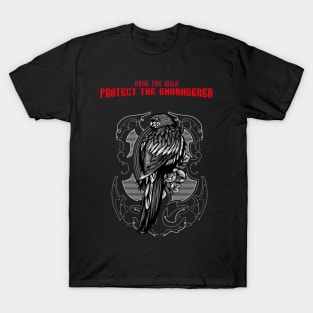 save the wild protect the endangered T-Shirt